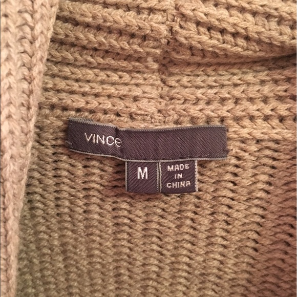 VINCE open-front cardigan with pockets - Picture 2 of 2